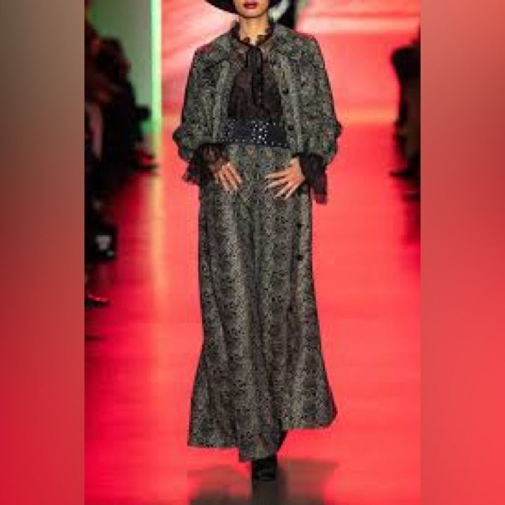 New Free People Anna Sui Serpent’s Shimmer Coat